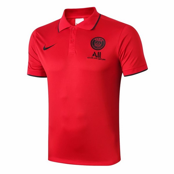 Polo Paris Saint Germain Negro Rojo 2019 2020